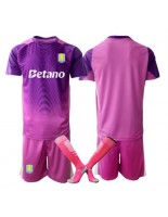 Aston Villa Maalivahdin Kolmaspaita Lasten 2025-26 Lyhythihainen (+ shortsit)